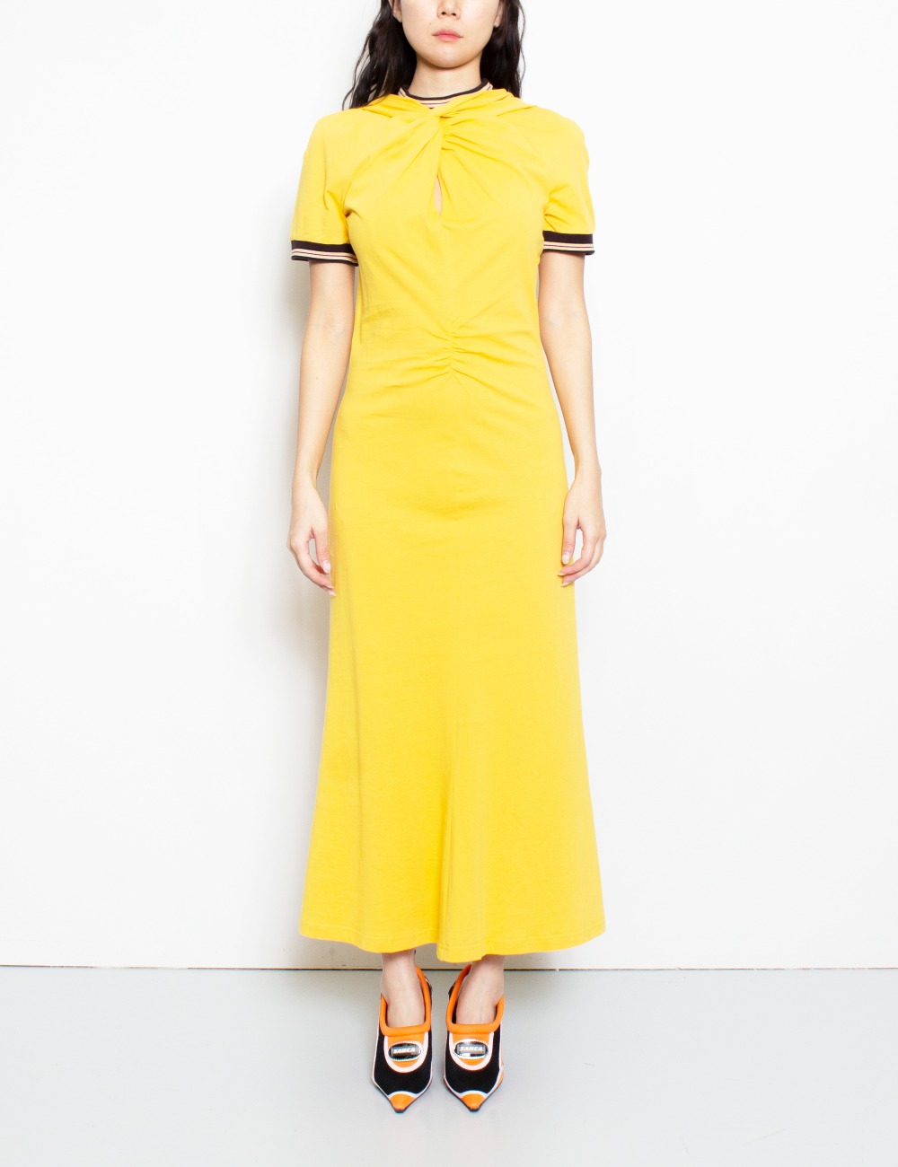 WING DRESS_YELLOW