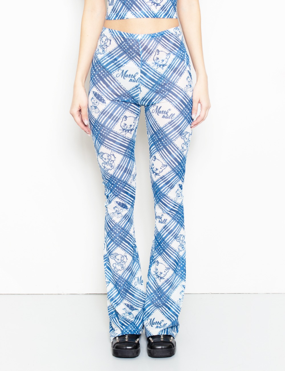 CAT PANTS_BLUE