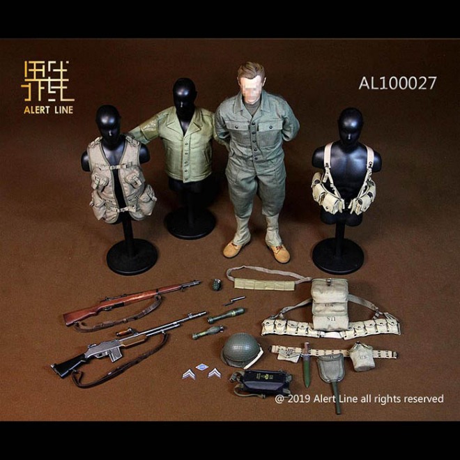 [입고완료] Alert Line - 1/6 World War II US Army Equipment Set (AL100027) - 피규어 미포함