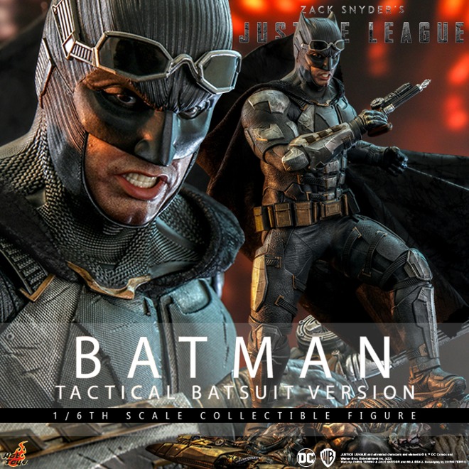[잔금결제전용][23년 12월 14일 입고예정] 핫토이 TMS085 1/6 잭 스나이더의 저스티스 리그 배트맨(택티컬 배트슈트) Zack Snyder&#039;s Justice League - 1/6th scale Batman (Tactical Batsuit Version)