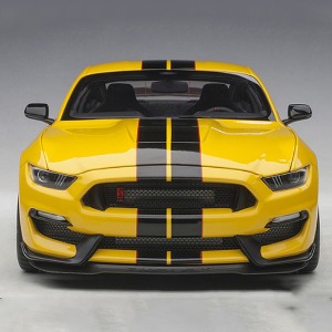 [입고완료]포드 쉘비 (옐로우) 모형자동차 (AA729320YE) FORD SHELBY GT-350R (TRIPLE YELLOW W/ BLACK STRIPES)