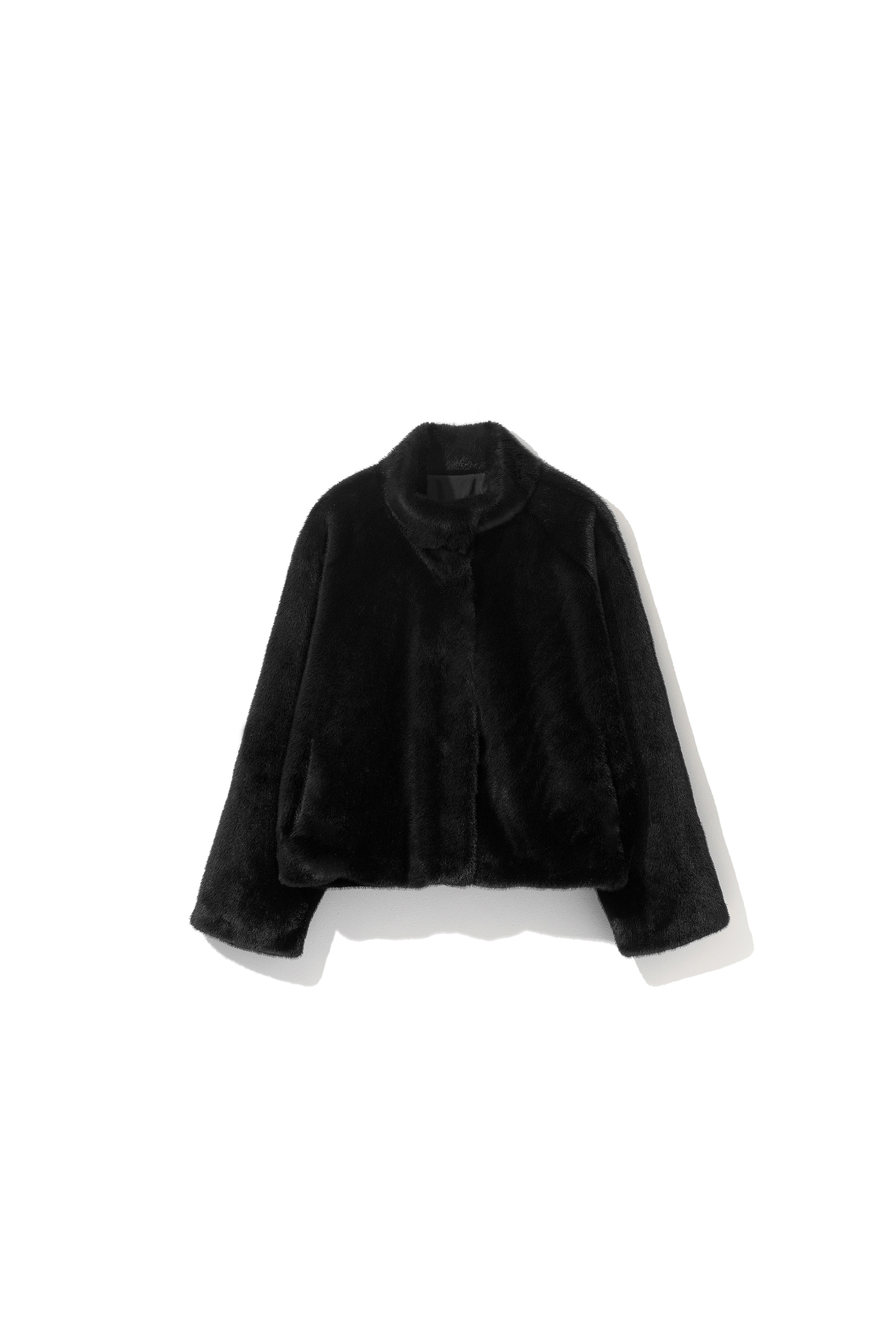 Ria Fur Jumper Black