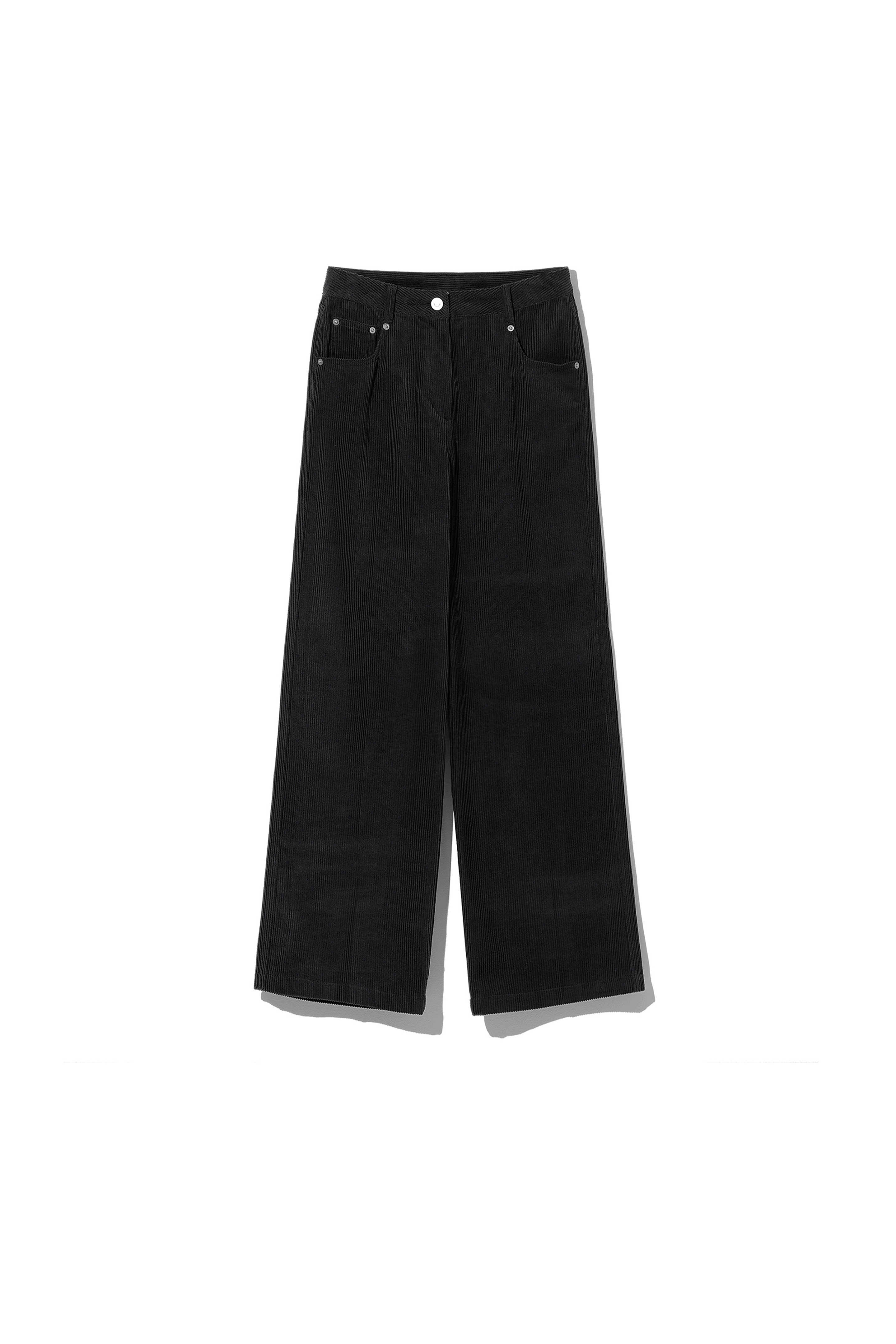 Straight Fit Corduroy PT Black