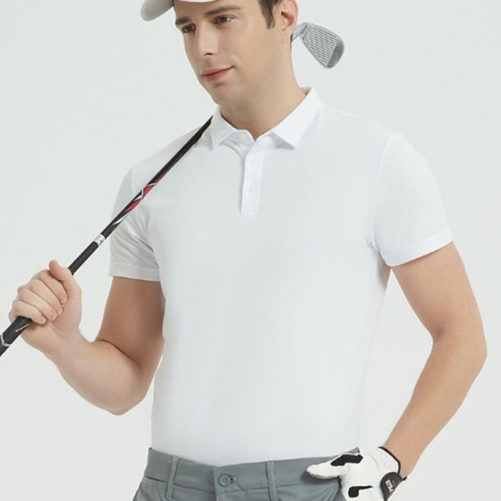 남자 여름 운동 골프 테니스 피케 티셔츠