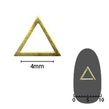 샤레도와 소프트 삼각 5.5mm 골드