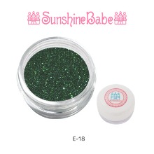 Sunshine Babe 글리터 파우더 2g E-18 더스티 그린