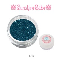 Sunshine Babe 글리터 파우더 2g E-17 다크 시안