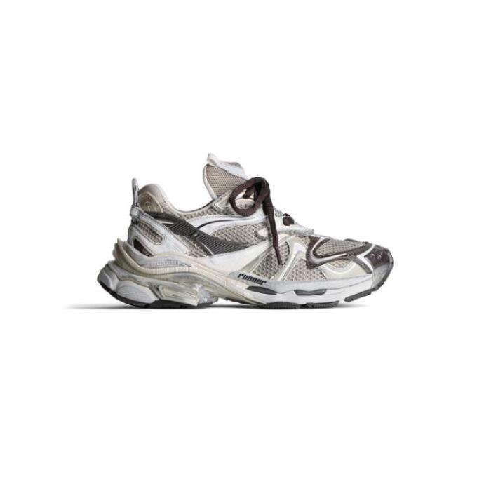 발렌시아가 여성 스니커즈 BALENCIAGA RUNNER 2.0 스니커즈 베이지 813334467