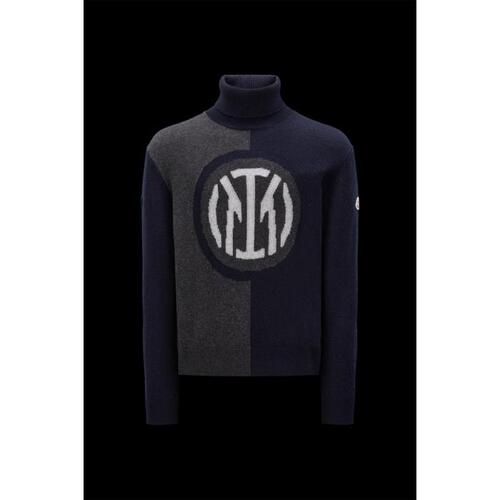 몽클레어 남성 니트 스웨터 INTER X MONCLER 터틀넥 스웨터 H20969F00001M1858750