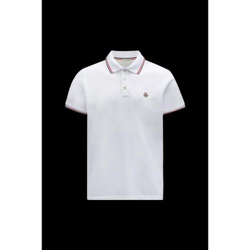 몽클레어 남성 티셔츠 MONCLER 로고 인서트 폴로 셔츠 J10918A7030084556001