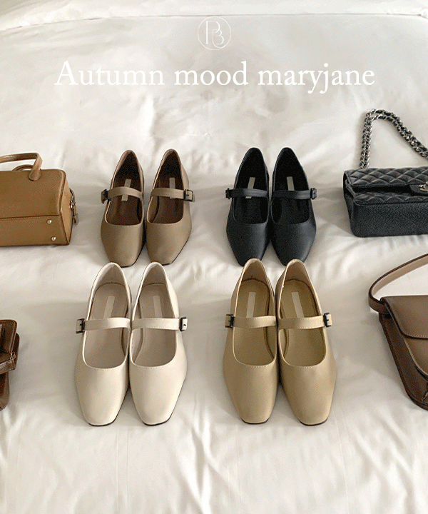 [🚀당일발송🚀] Autumn mood maryjane - 4color