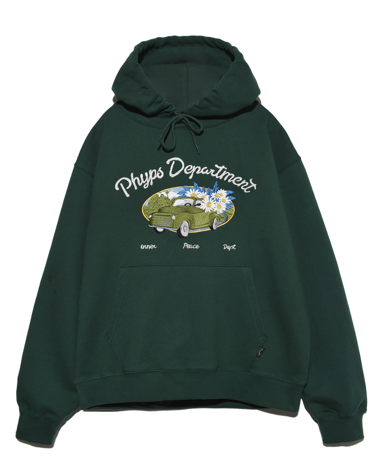 PHYPS® FLOWER DELIVERY HOODIE GREEN