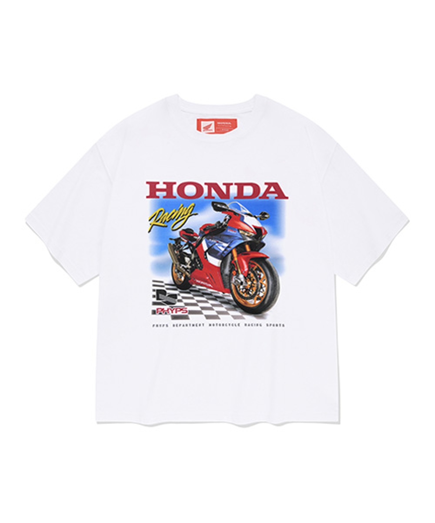 Honda Racing Fire Blade T-shirt White