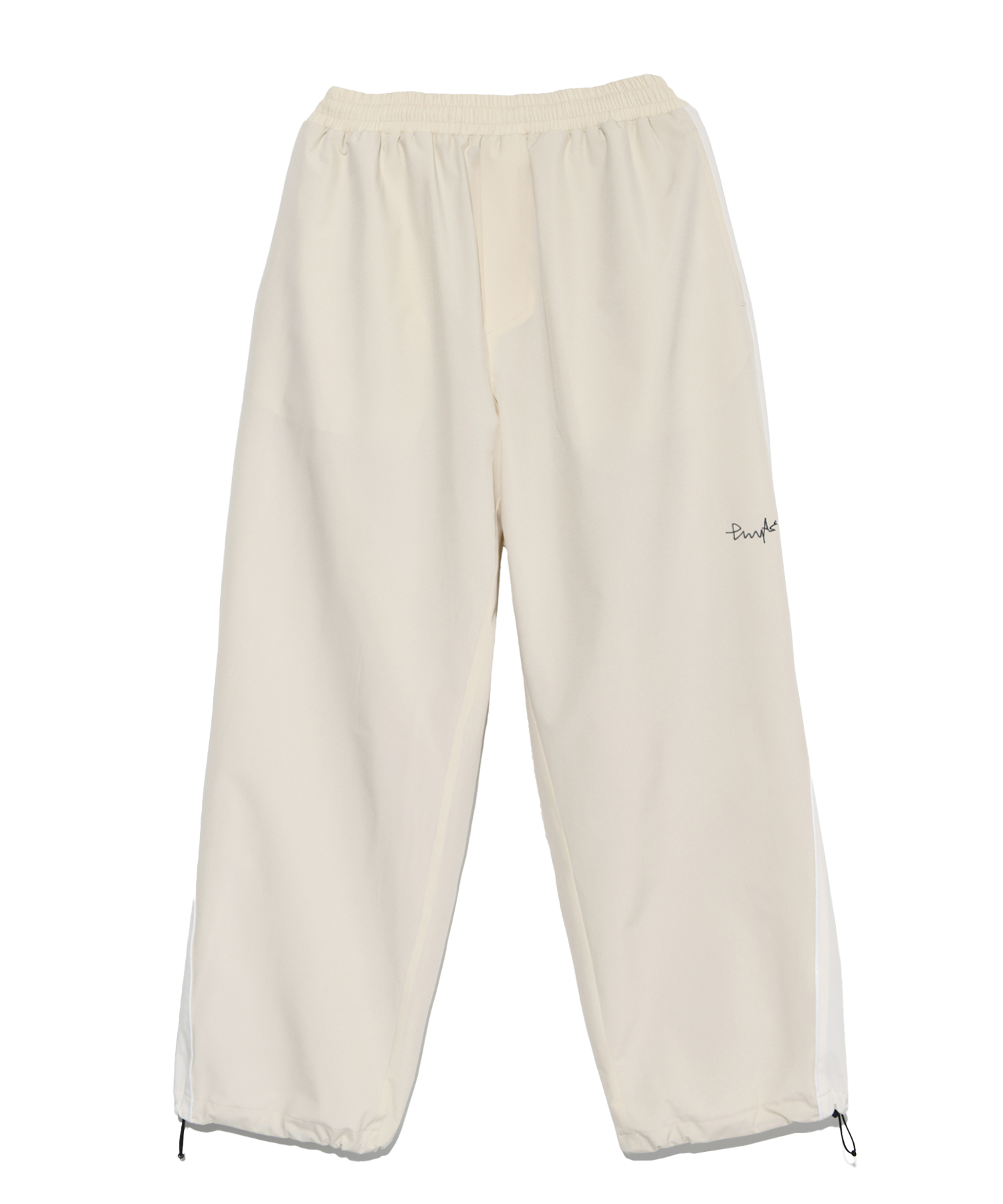 PHYPS® PIPING SIGN LOGO TRACK PANTS BEIGE