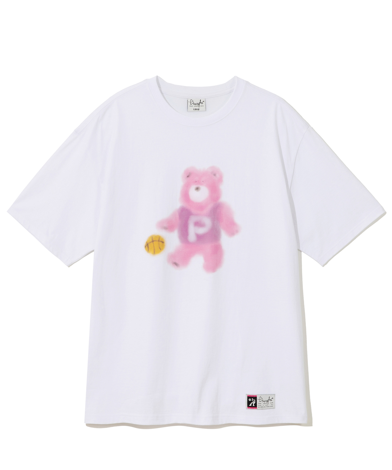 PHYPS® WATER COLOR BEAR SS WHITE