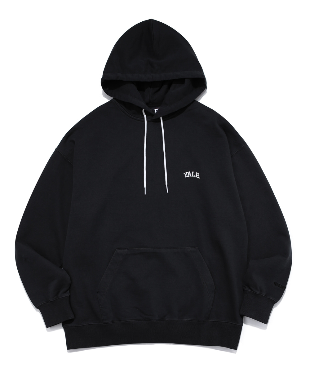 (24SS) [ONEMILE WEAR] SMALL ARCH HOODIE BLACK