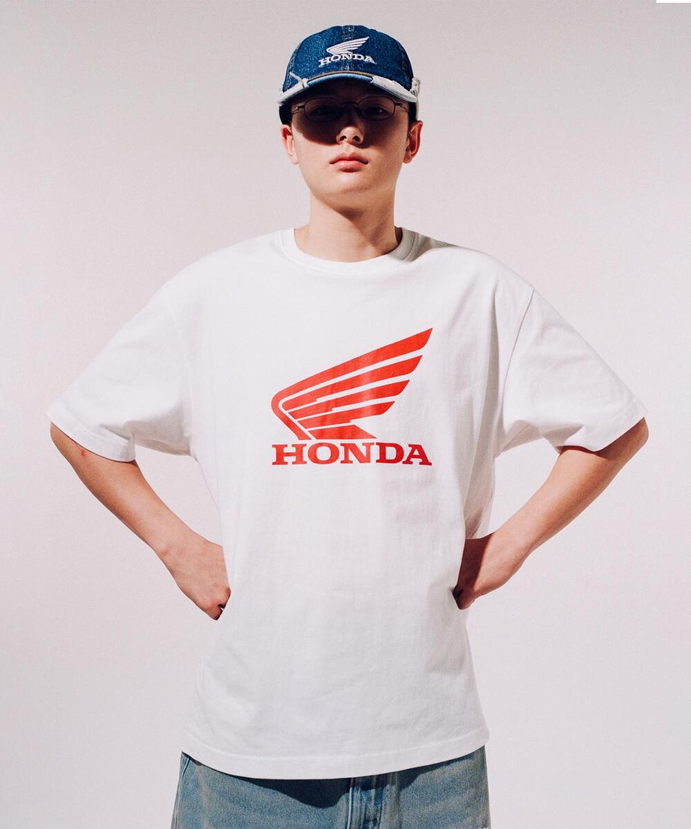 Honda Original Wing logo T-shirt White