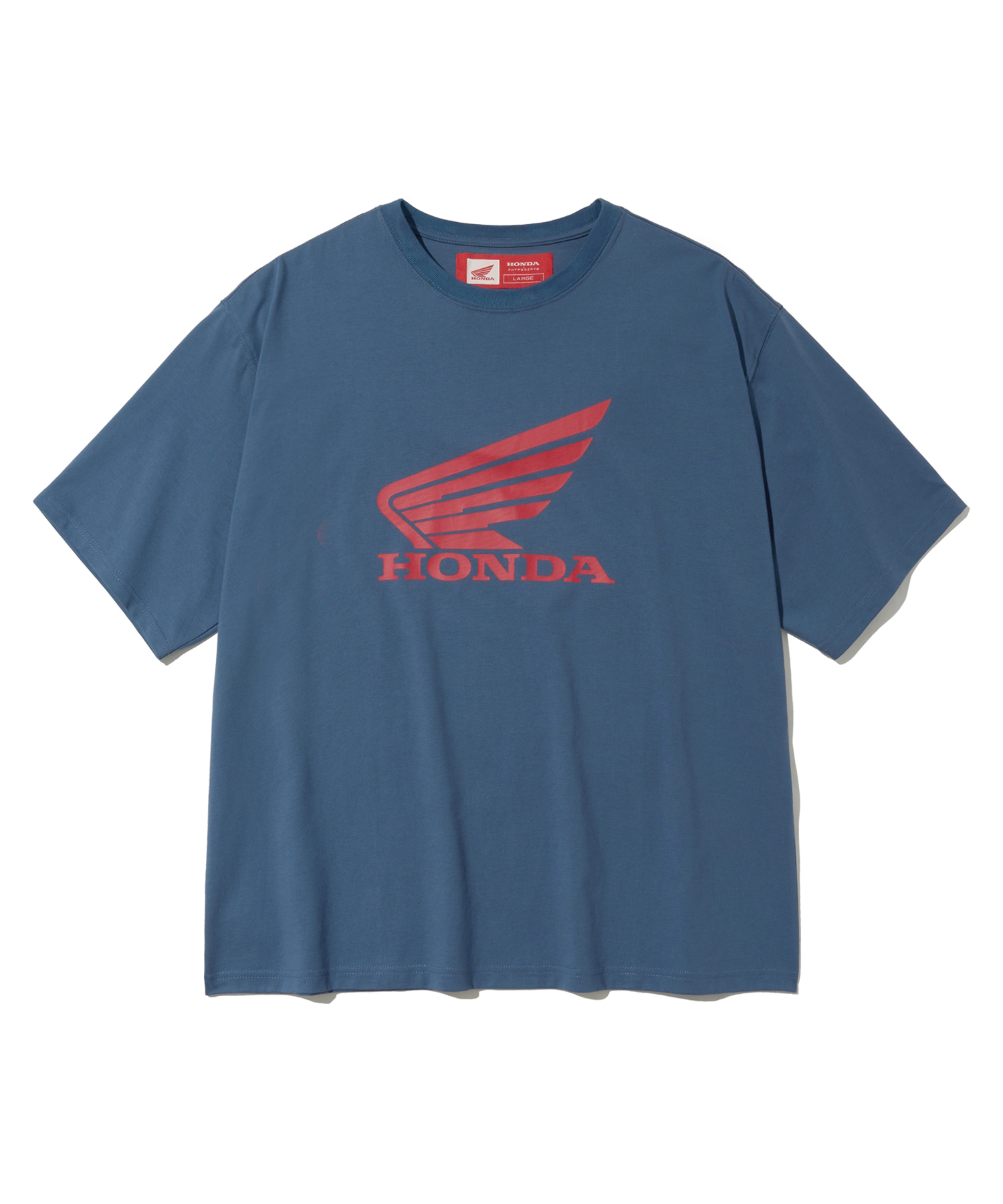 Honda Original Wing logo T-shirt Vintage Navy