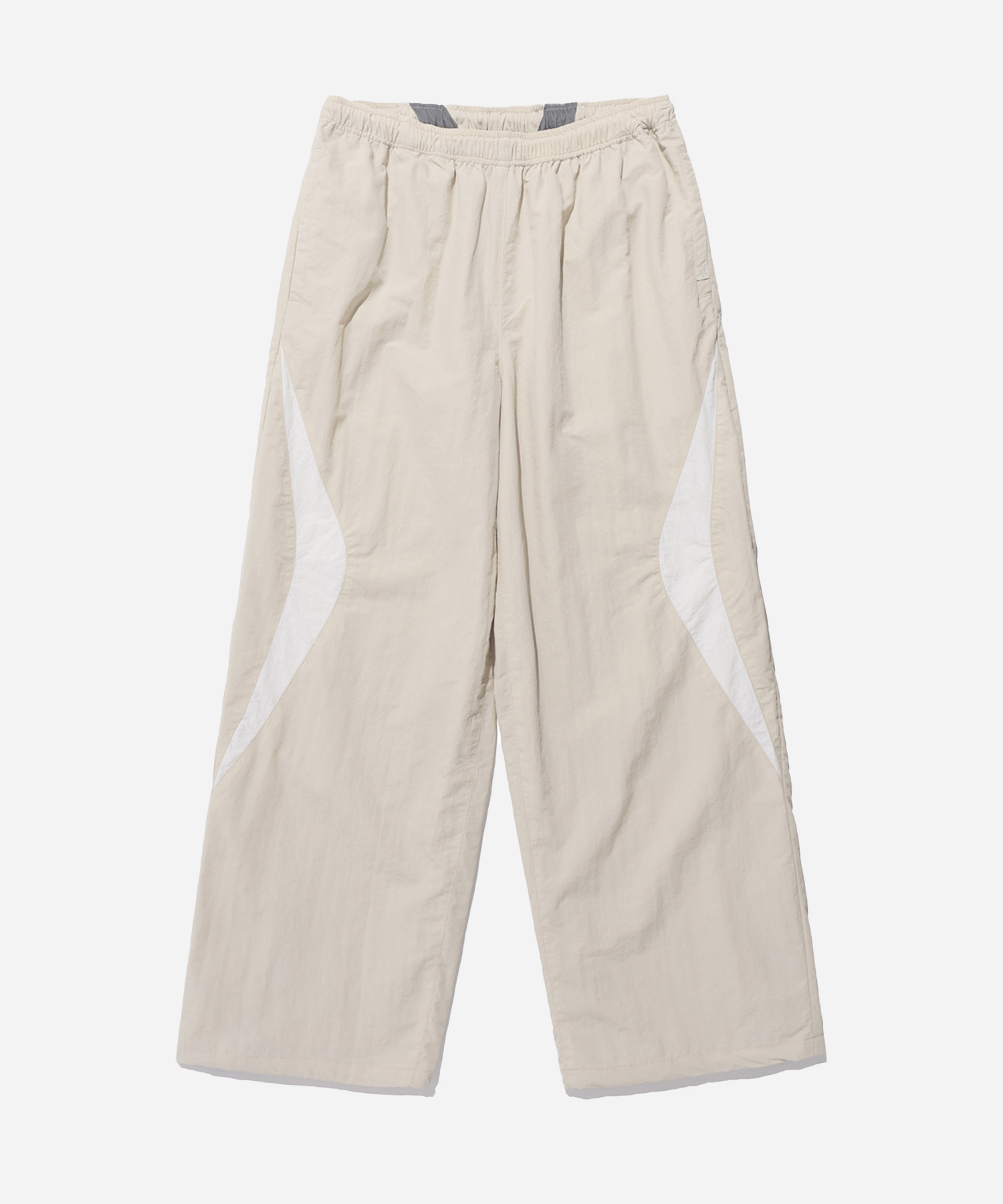 PHYPS® CURVE PIPING TRACK PANTS BEIGE