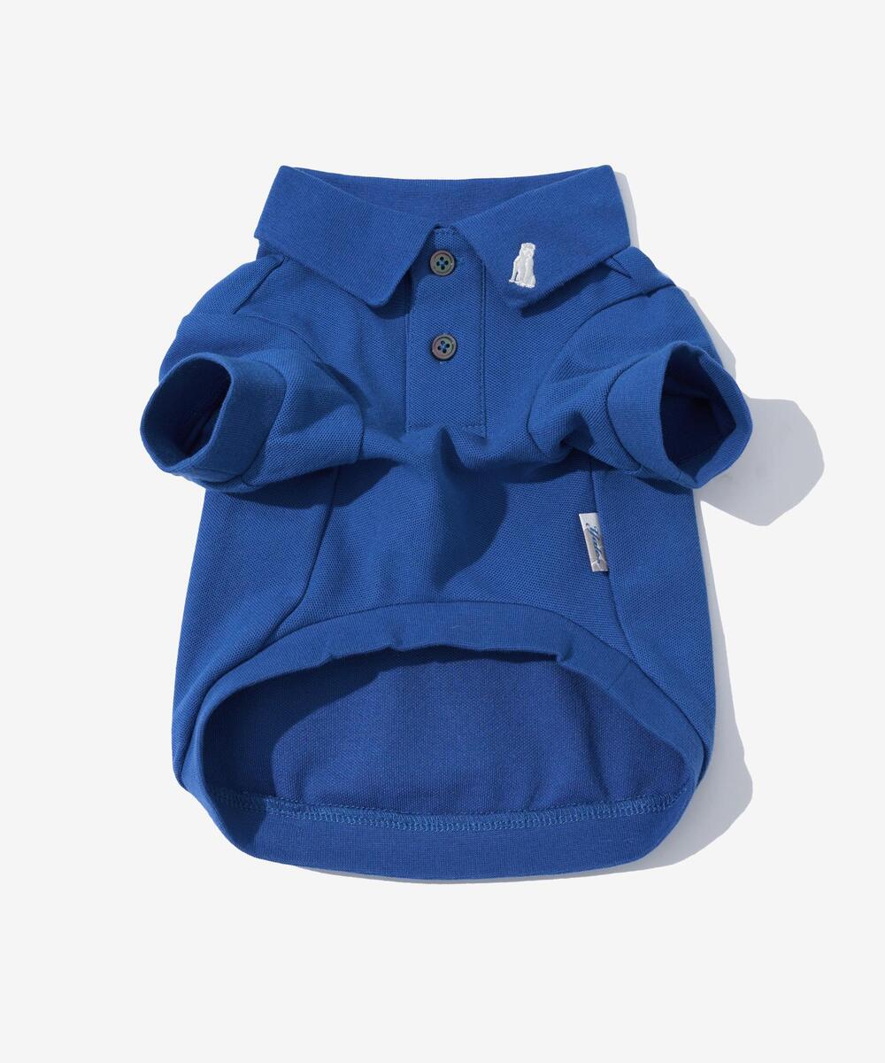 HERITAGE DAN QUICK DRY PIQUE DOGGY POLO SHIRTS R.BLUE