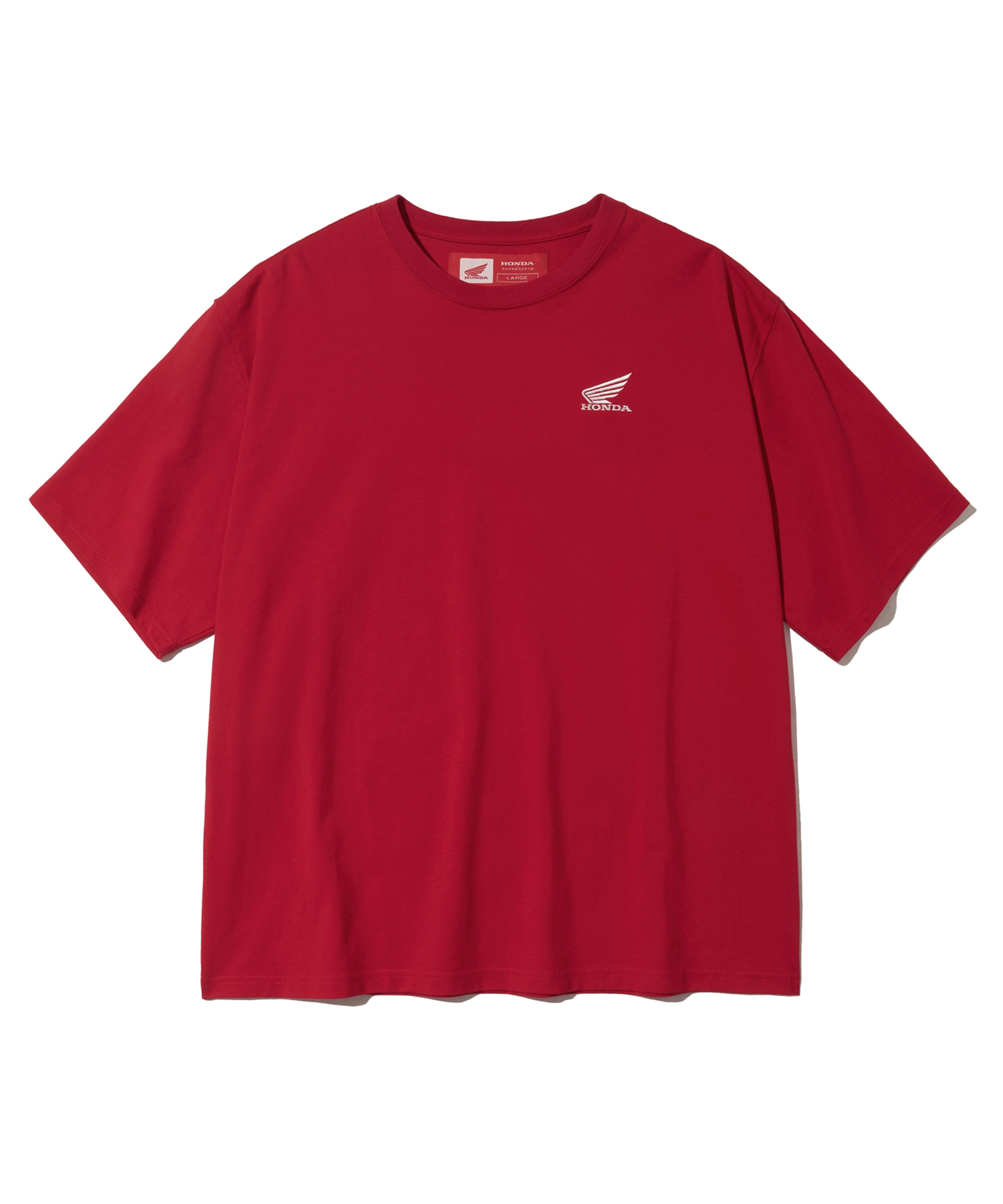 Honda Original Wing Small logo T-shirt Red