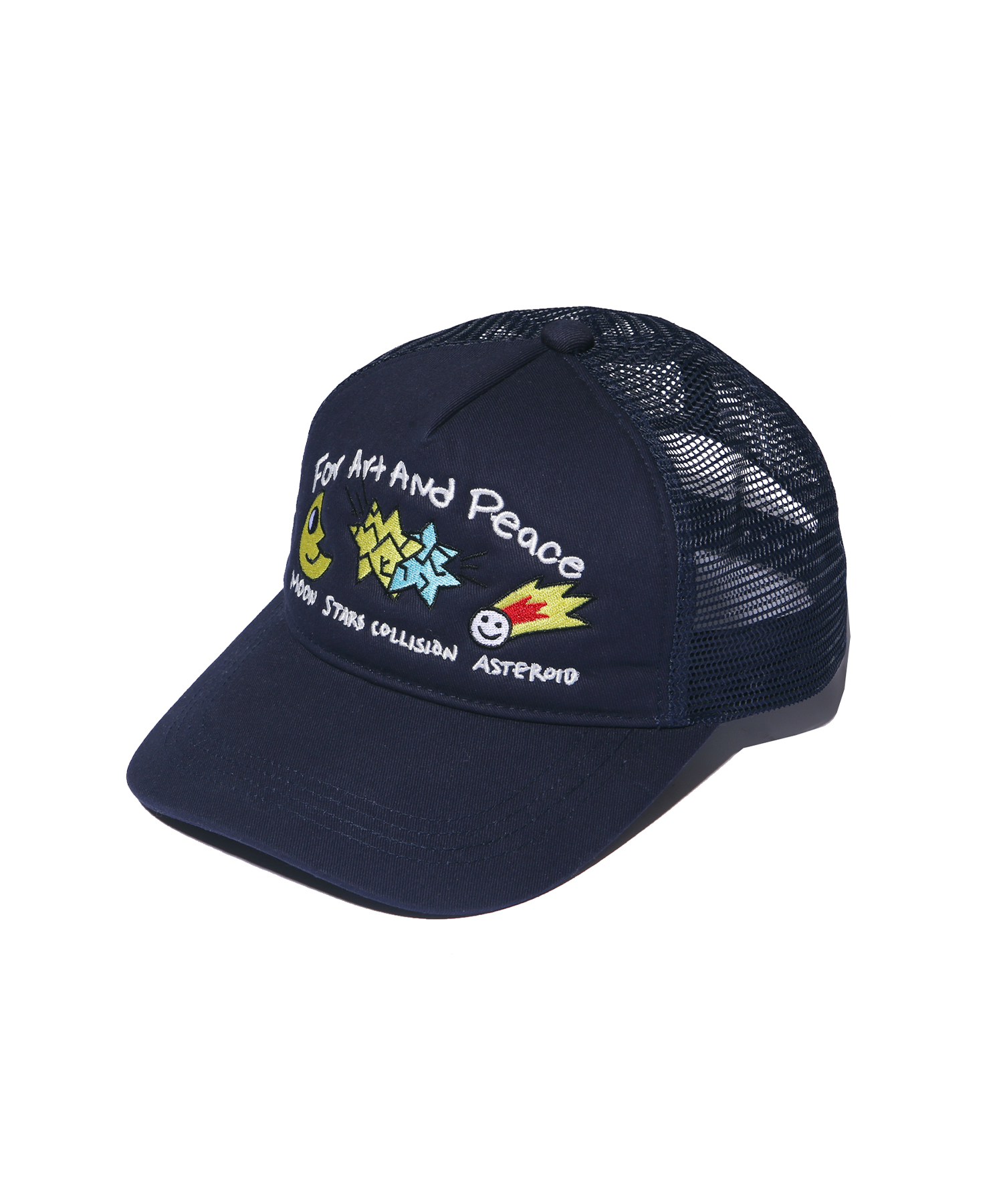 TIM COMIX FOR ART AND PEACE MASH CAP NAVY