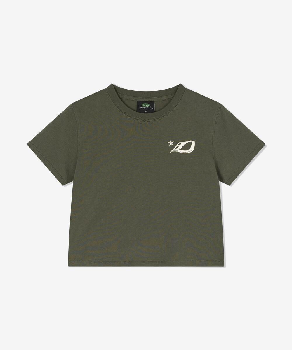[WOMENS] HIGH FREQUENCY D LOGO SS OLIVE