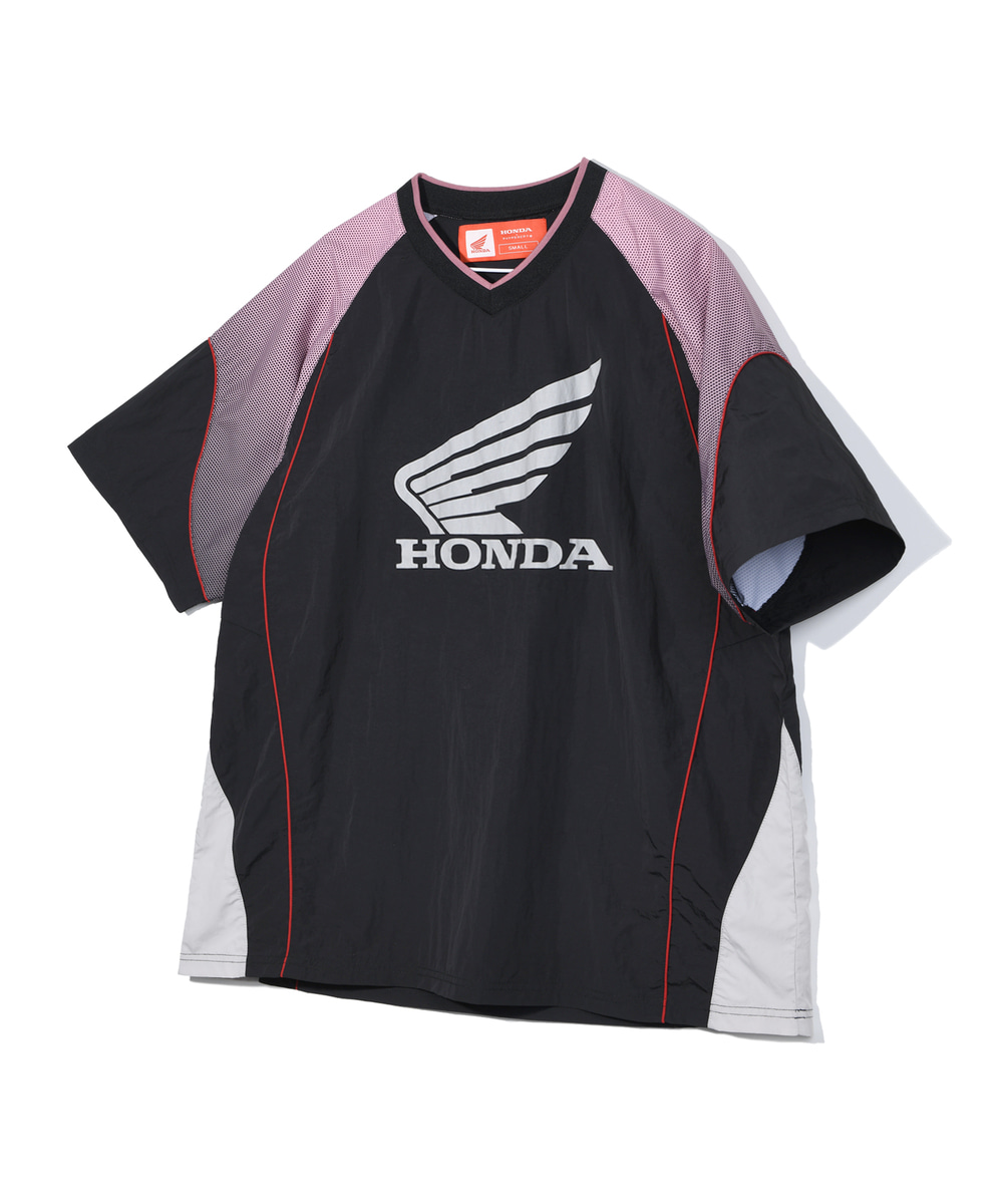 Honda Speed Track nylon T-shirt Black
