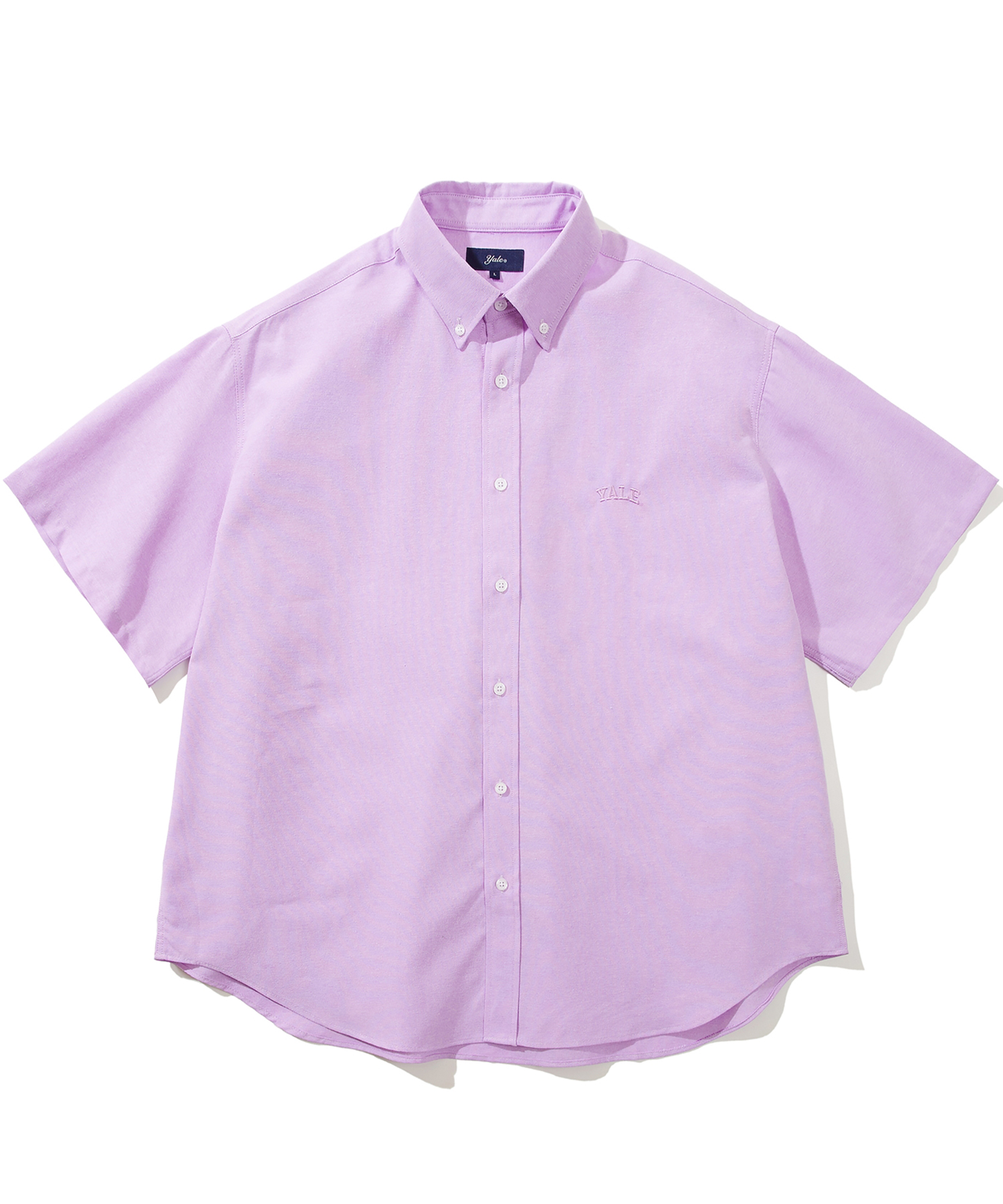 [ONEMILE WEAR] BIG OXFORD SMALL ARCH SS SHIRT PURPLE
