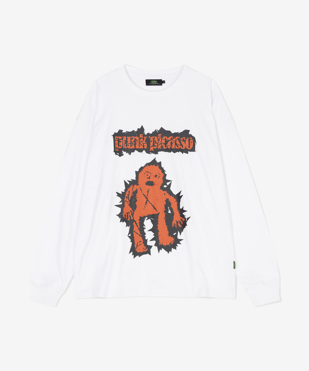 ELECTRIC SHOCK PUNK PICASSO LS WHITE