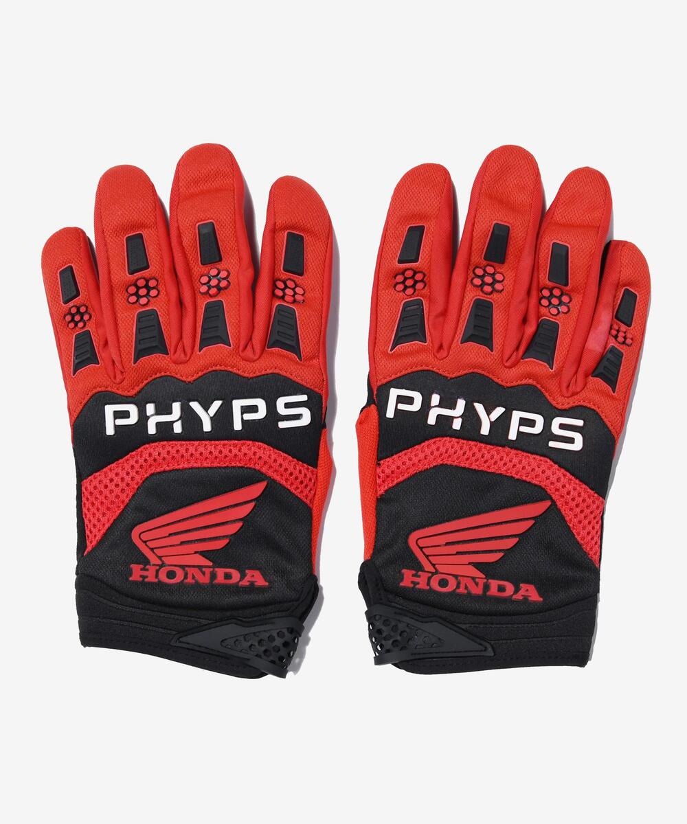 Honda Motorcyle Gloves Red