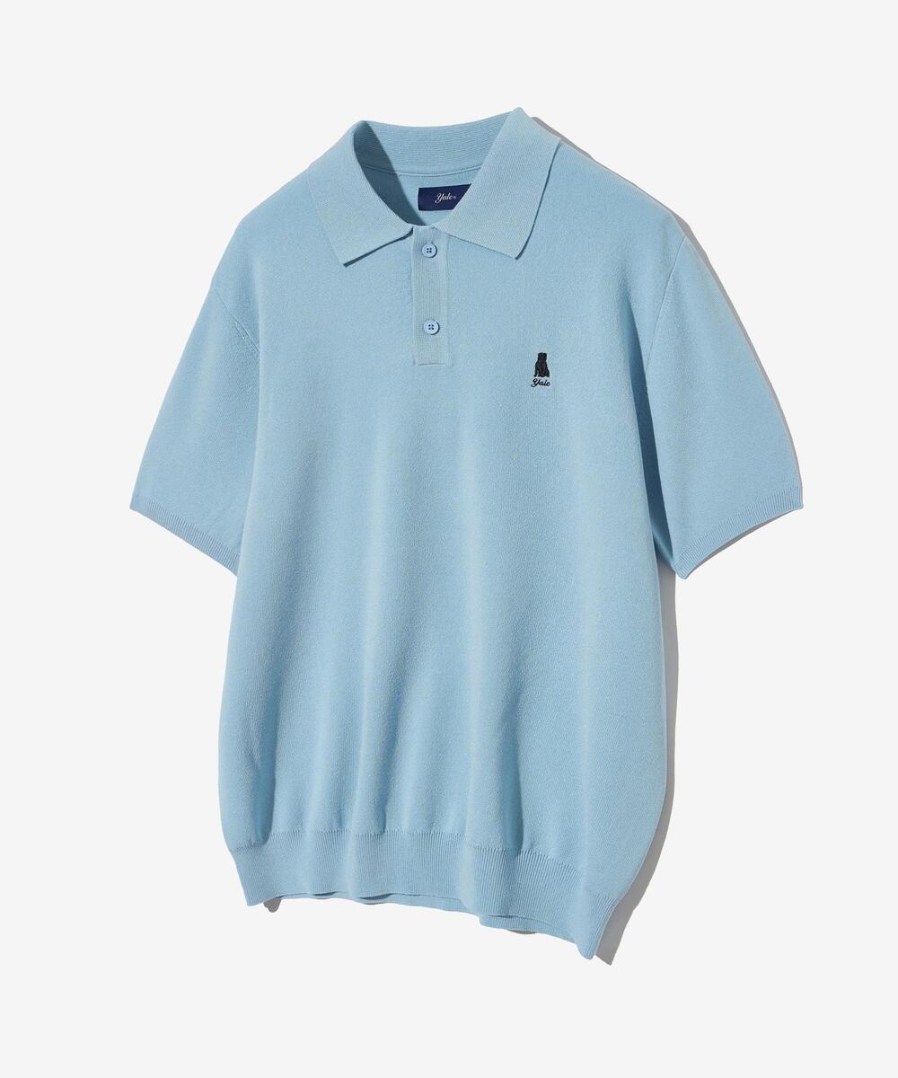 COMFORT COOL POLO KNIT LIGHT BLUE