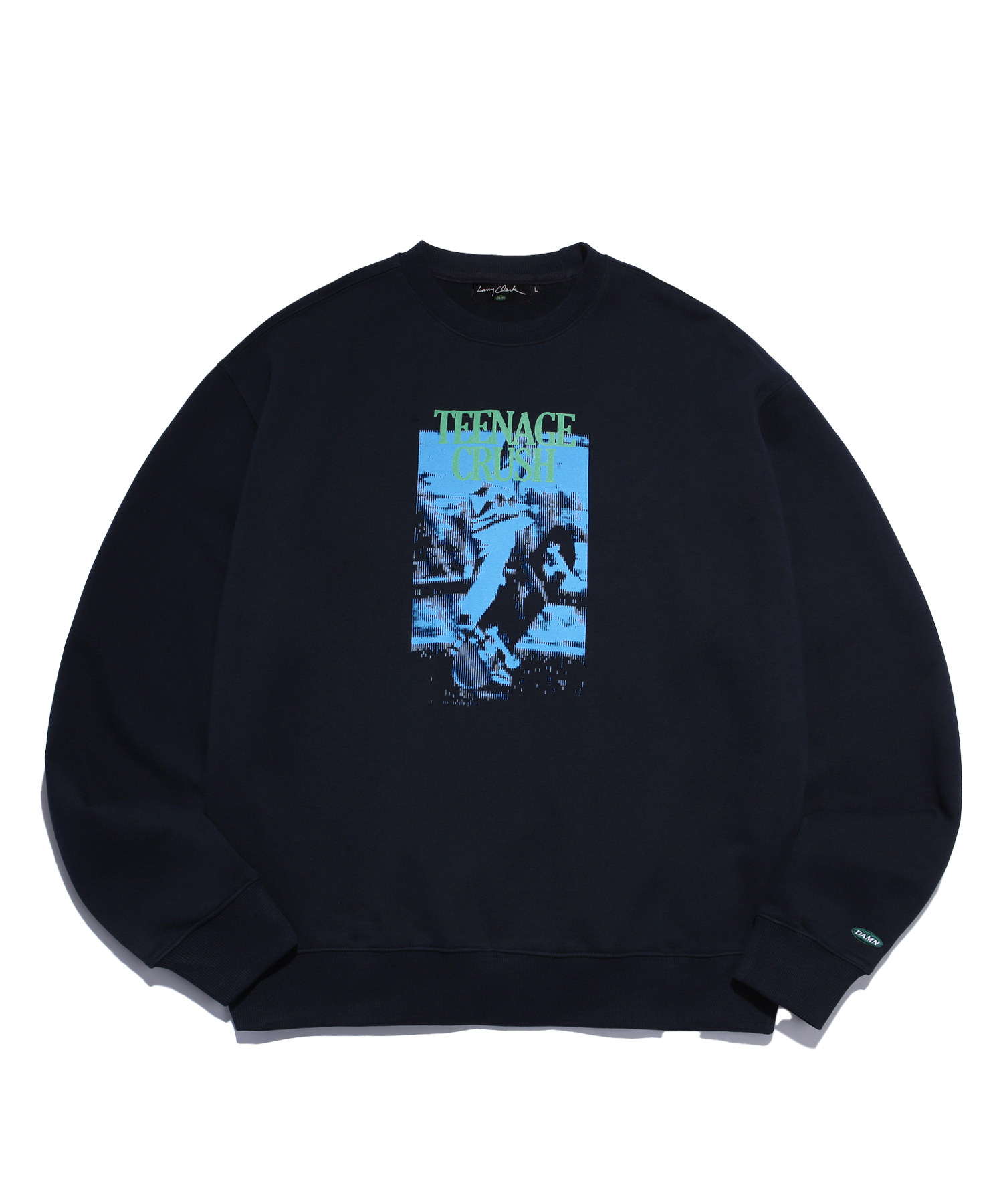 THE SMELL OF US SKATE CREWNECK NAVY