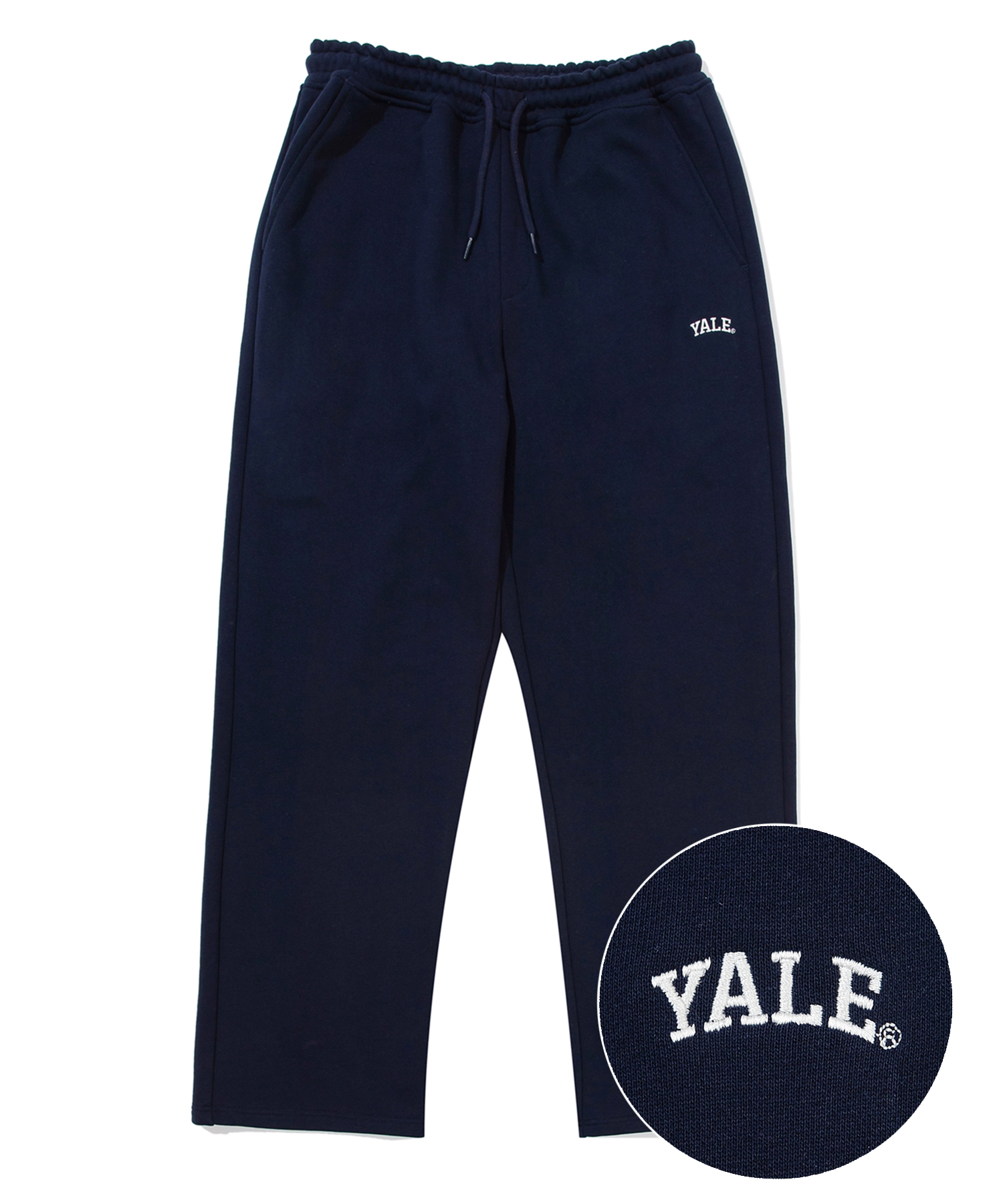 SMALL ARCH LOGO SEMI WIDE PANTS NAVY