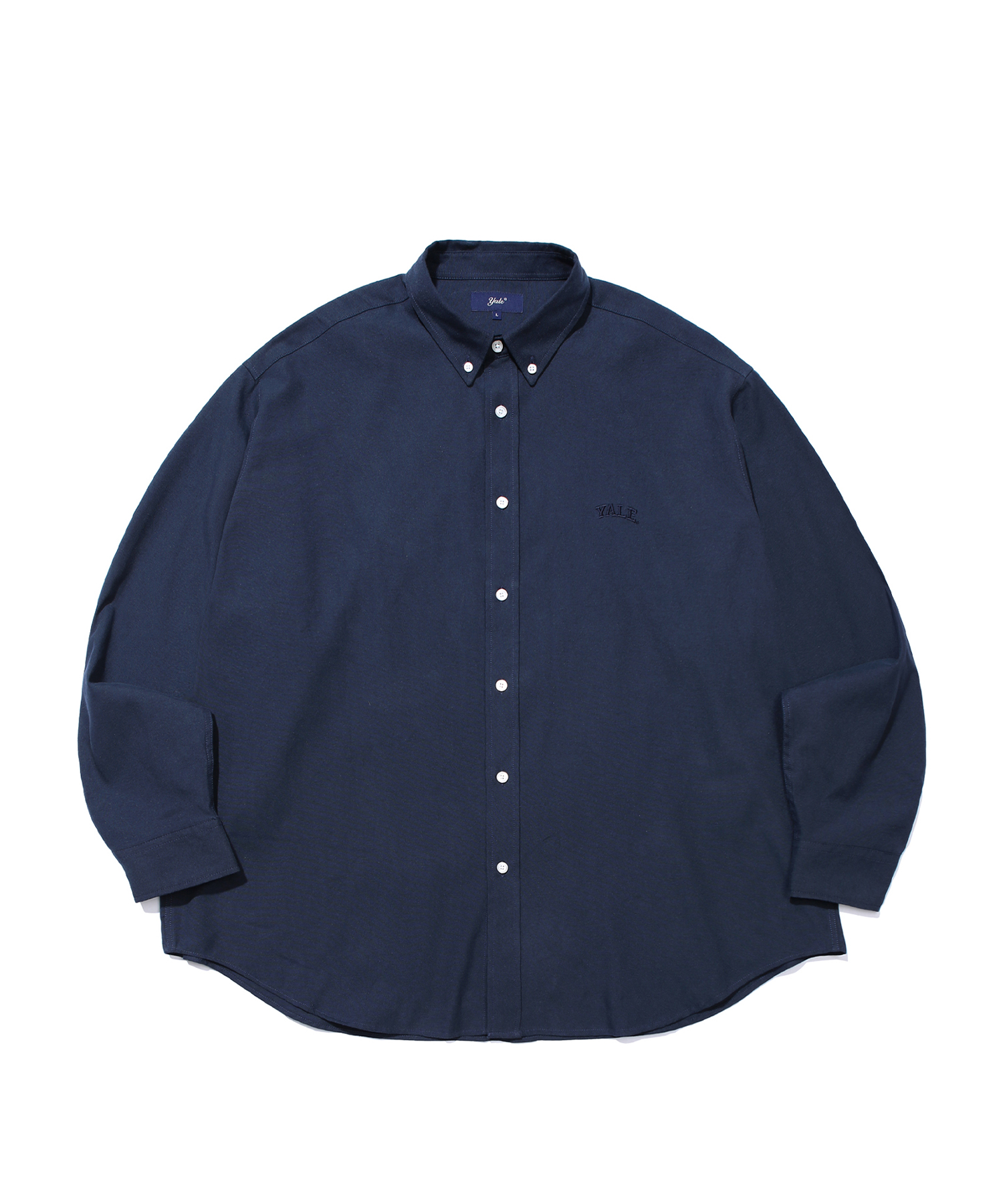 [ONEMILE WEAR] OXFORD SMALL ARCH BIG SHIRT NAVY