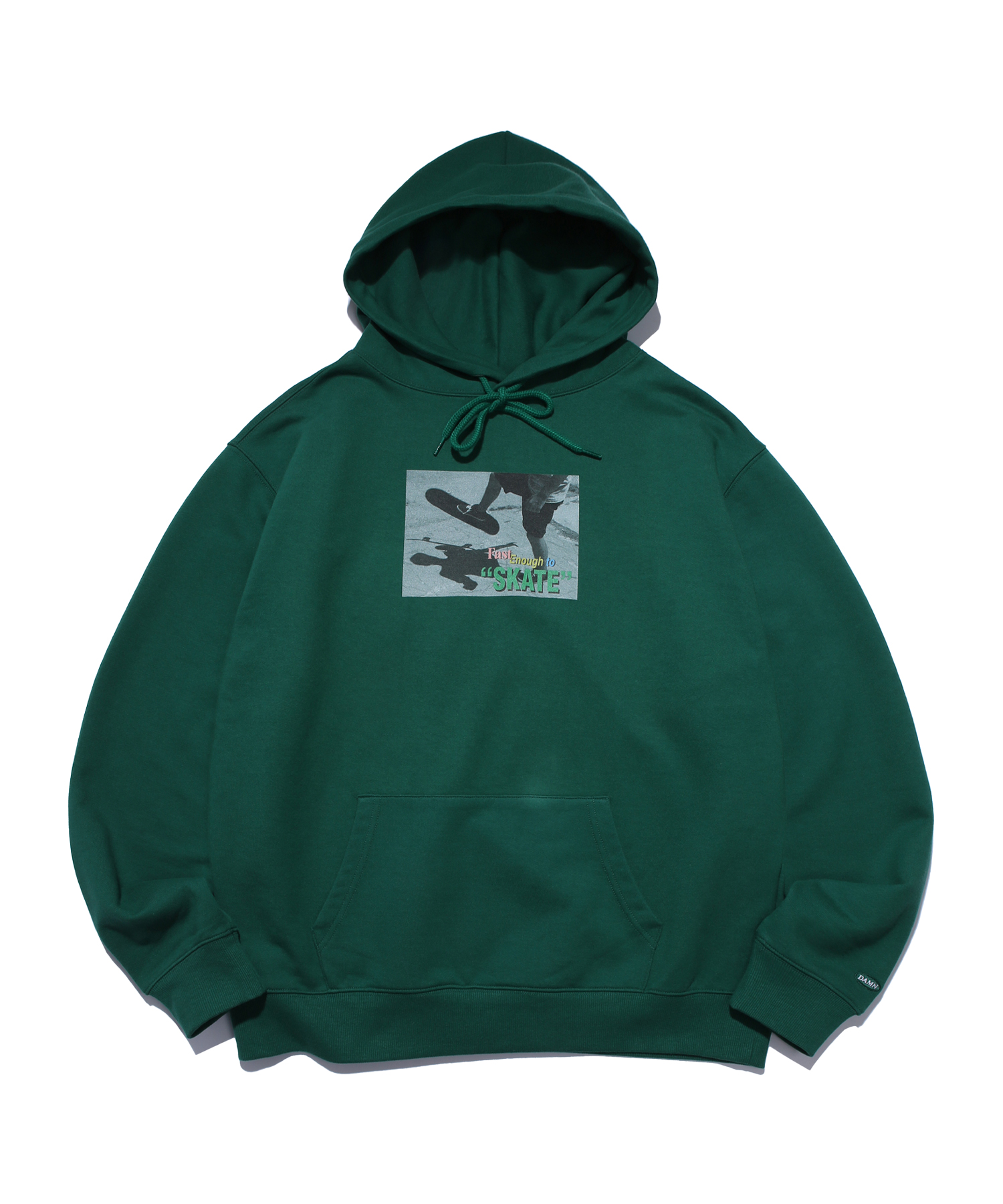 THE SMELL OF US SKATE HOODIE GREEN