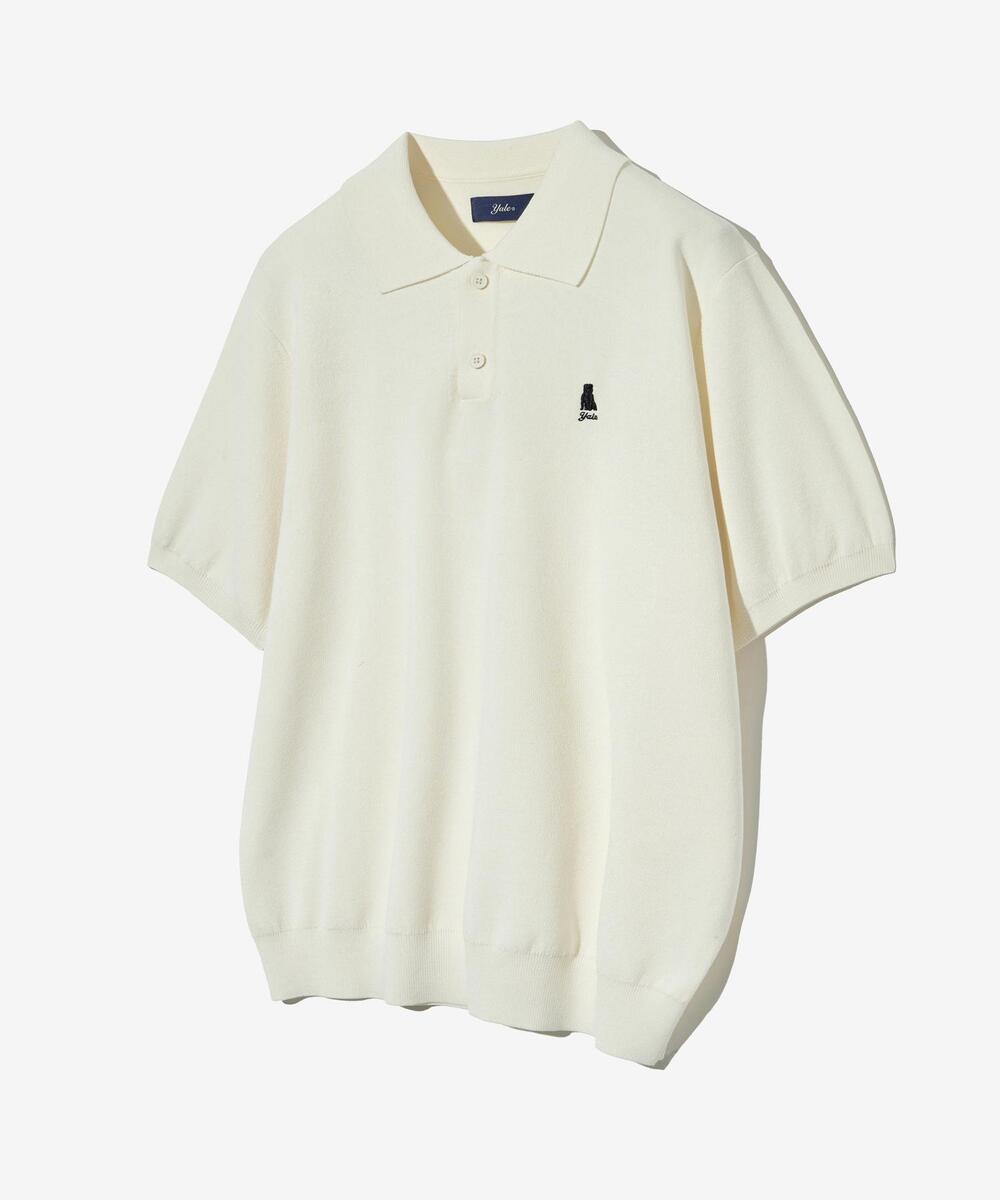 COMFORT COOL POLO KNIT IVORY