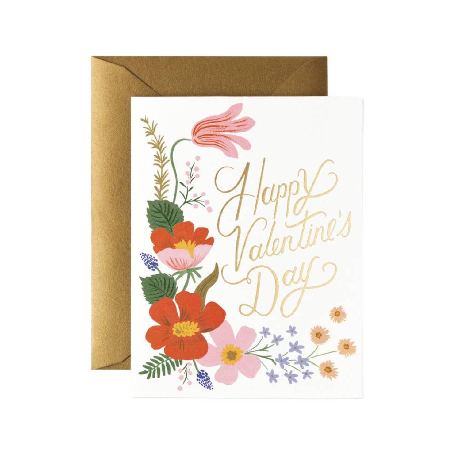 라이플페이퍼 Strawberry Garden Valentine Card 발렌타인 카드