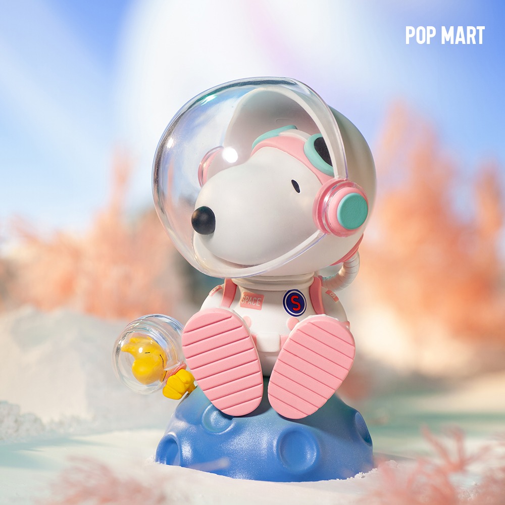 POP MART KOREA, Snoopy Space Exploration - 스누피 우주 탐사 시리즈 (랜덤)