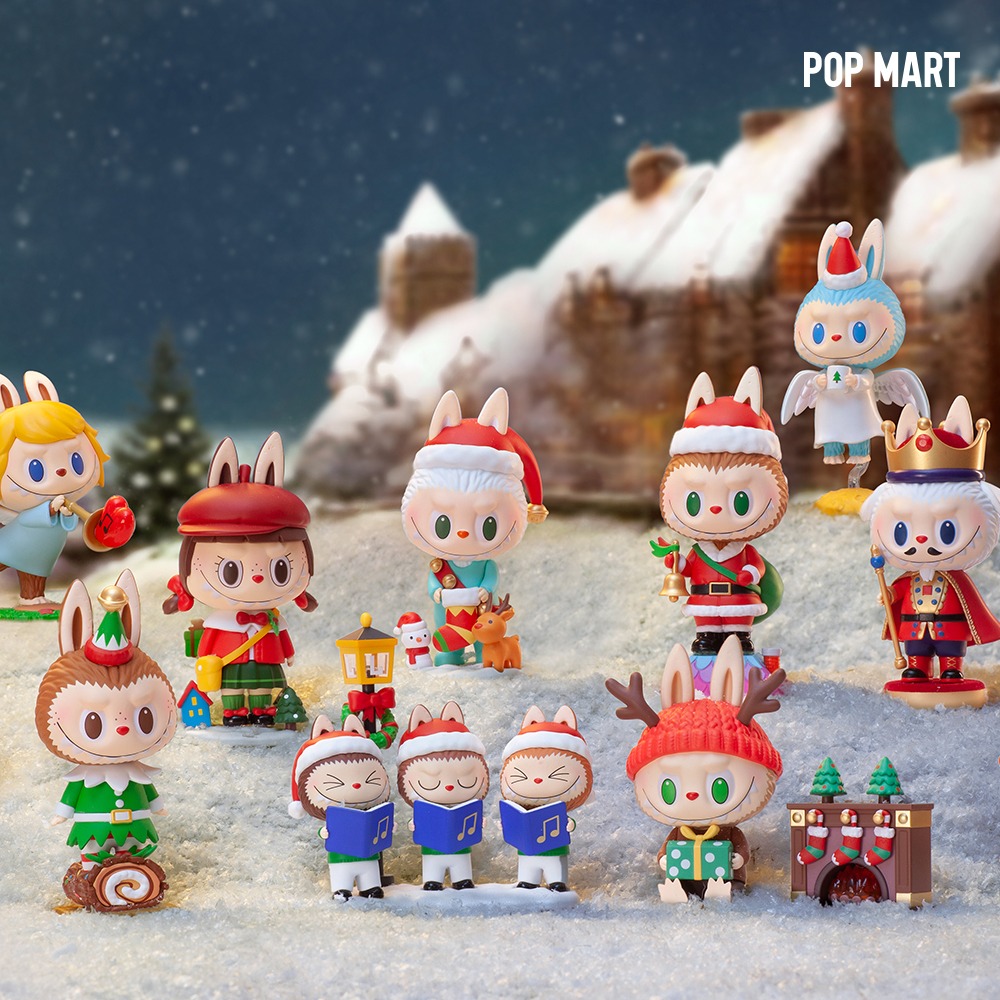 POP MART KOREA, The Monsters Lets Christmas - 라부부 렛츠 크리스마스 2022 시리즈 (박스)