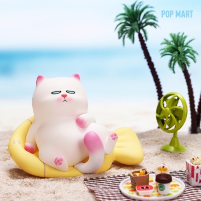 POP MART KOREA, Vivi Cat Lazily Sitting Set - 비비캣 게으른 고양이 시리즈 (랜덤)