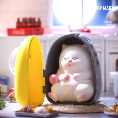 POP MART KOREA, VIVI CAT Lazily Lying Series - 비비캣 귀찮은 고양이 시리즈 (랜덤)
