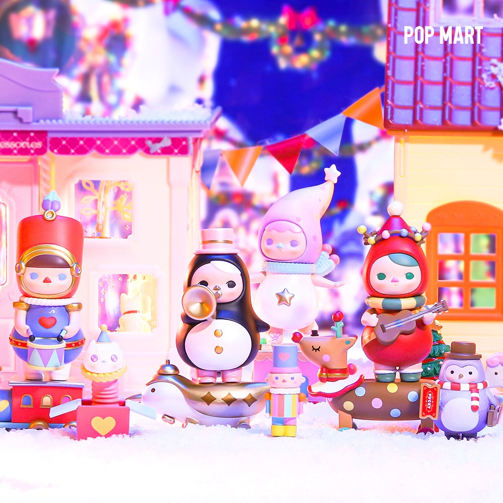 POP MART KOREA, Pucky Christmas Music Parade 2020 - 푸키 크리스마스 뮤직 퍼레이드 2020 시리즈 (박스)