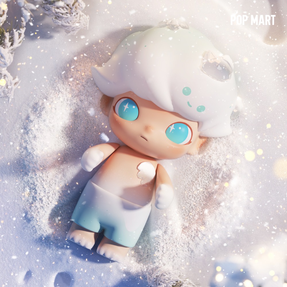 POP MART KOREA, MEGA JUST DIMOO 1000% SNOWMAN - 메가 디무 스노우맨 1000%