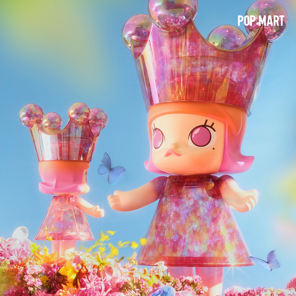 POP MART KOREA, [온라인 단독] MEGA ROYAL MOLLY 메가 로얄 몰리 x 니나가와 미카 1000%