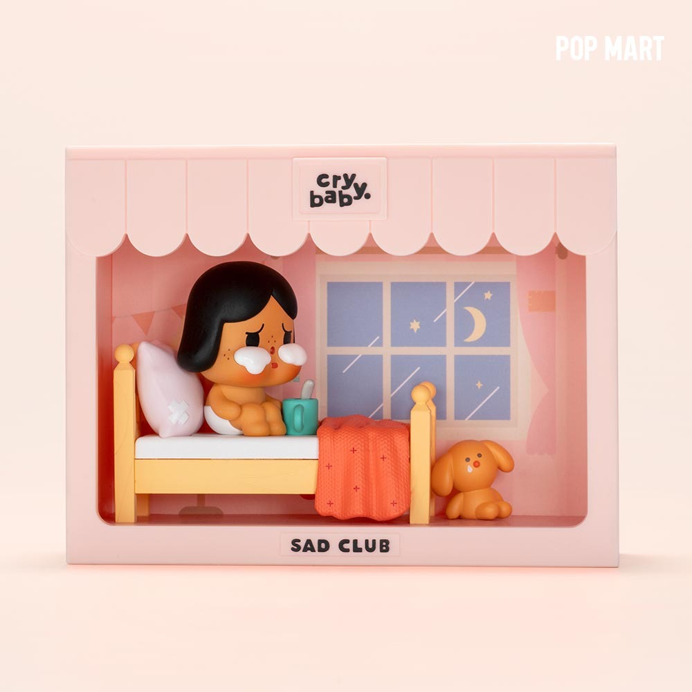 POP MART KOREA, CRYBABY Sad Club Series Scene Sets - 크라이베이비 새드 클럽 시리즈 (랜덤)