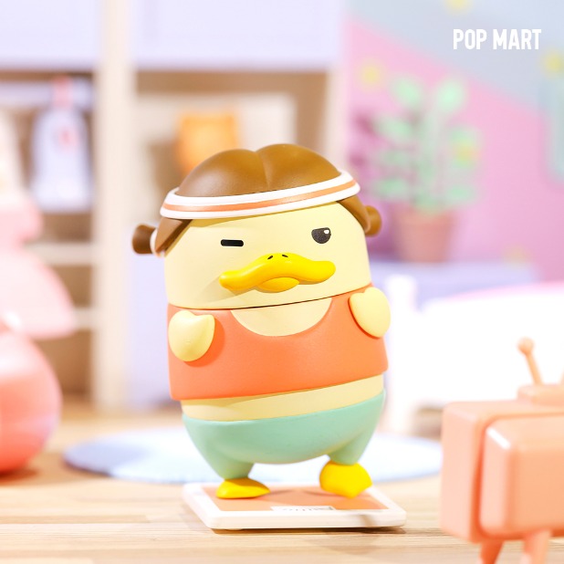 POP MART KOREA, Duckoo Home Training - 더쿠 홈 트레이닝 시리즈 (랜덤)