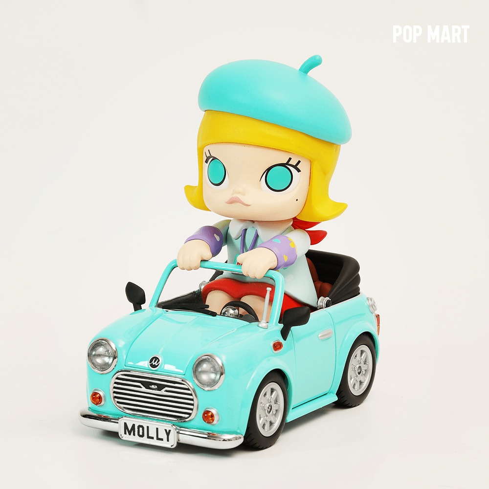 POP MART KOREA, Molly Magic Mint Car Big - 몰리 매직 민트카 Big