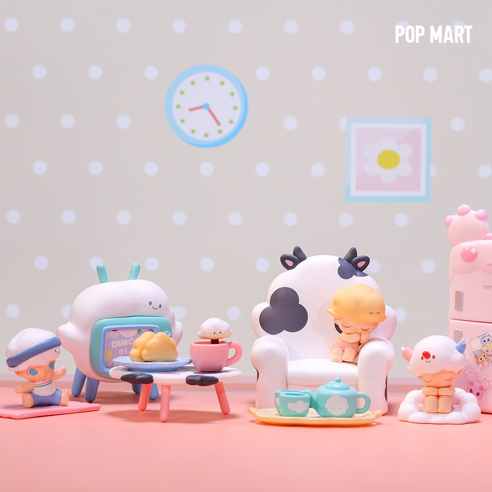 POP MART KOREA, Dimoo Homebody - 디무 홈바디 시리즈 (박스)