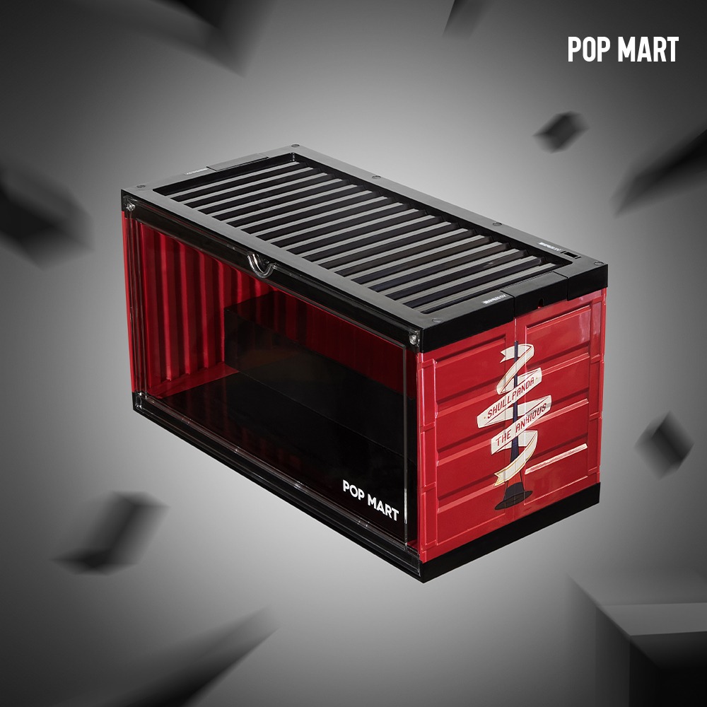 POP MART KOREA, SKULLPANDA  스컬판다 원더랜드 시리즈 루미너스 디스플레이 컨테이너